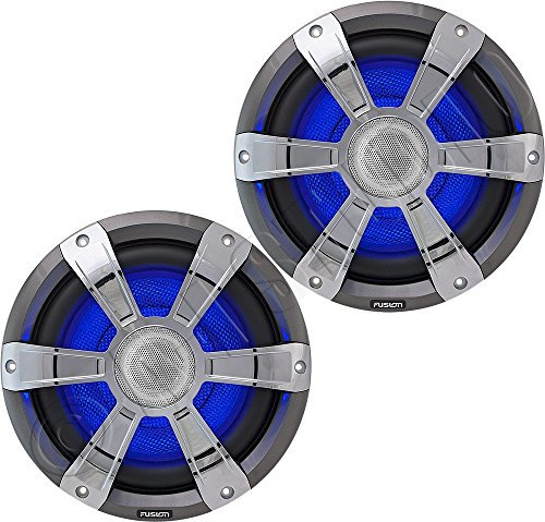 Fusion Marine High Performance Led Beleuchtung-Lautsprecher, Chrom, 40 cm