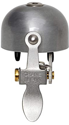 Hogdseirrs Crane Bike Bell E-Ne Fahrradklingel, hergestellt in Japan, für Rennräder oder Mountainbikes, passend für alle Lenkergrößen & Typen