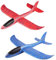 MAKFORT Kinder Flugzeug Spielzeug Outdoor Wurf Segelflugzeug Glider ca.38cm Blau