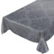 ANRO Wachstuchtischdecke Wachstuch Wachstischdecke Tischdecke abwaschbar Ranken Barock Arabeske Anthrazit 220 x 140cm