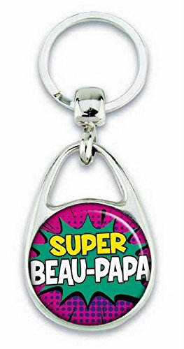 Porte clés Super beau papa comics