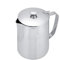 Pichet En Acier Inoxydable Tasse De Lait Pichet Cruche Avec Couvercle Pour Art Du Café Latte Pour Cuisine De Bureau Avec Poignée(2000 ml-Argent)