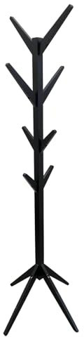 HOME DECO FACTORY - Hd6191 - Portemanteau Arbre Noir 178 cm Mobilier Meuble Portemanteau Portant Vetements