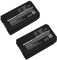 subtel 2X Batterie Compatible avec Ikusi IK2, PUPITRE IK2, Ikusi T70/2, Konecranes Mini Joystick Radio RMJ 1100mAh 3.7V