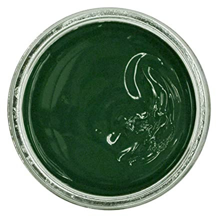 Famaco 50ml Green Pine Thuya Leather Deluxe Boot and Shoe Cream Polish With Polishing Duster - Long Lasting Shine Protector Kit for Boots and Shoes