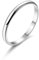 KALVICA 925 Sterling Silber Ringe Trauringe Hochglanzpolierter Ring Silber Knuckle stapelbare Ringe Damen Herren Verlobungsringe Partnerringe Freundschaftsringe 2 mm schmale Ringgrößen 57