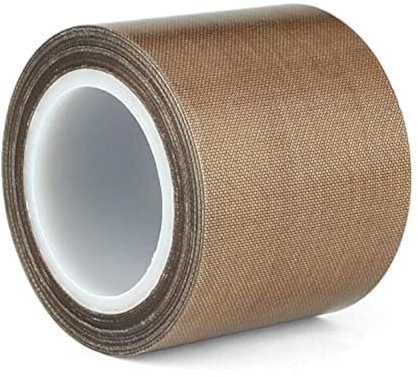GCQ Teflon Fabric Tape, 2 Inch 30 Feet PTFE Tape for Vacuum Sealer Machine, Hand Impulse Sealers Insulation PTFE Coated Fiberglass Adhesive Tape Compatible with FoodSaver, Seal A Meal, Weston, Cabella