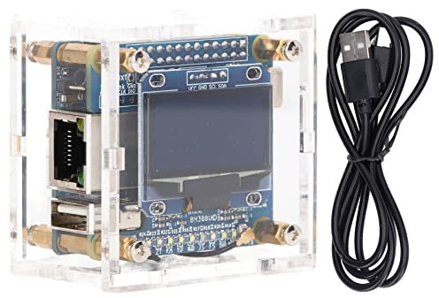 MMDVM Hotspot Board Duplex, Hotspot Module 1.3in Screen Hotspot Expansion Board for WIFI Network Cable Connection Walkie Talkie Modem