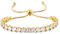 LOVANS Armband Gold Damen mit 4MM Zirkonia Tennisarmband Verstellbares Armbänder für Frauen Geschenke zum Muttertag Geburtstag Weihnachten