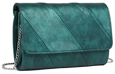 Miss Lulu Women's Clutches, Shoulder Crossbody Evening Bag, Large Capacity Bag, Suitable for Party, Wedding, Banquet, Prom