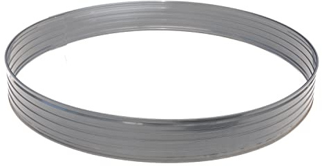 Baumring aus Alu Höhe 140 mm Durchmesser 0.8 m | Baumumrandung | Pflanzringe | Beeteinfassung | Rasenkante