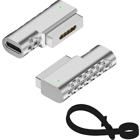 korllo USB-C auf Magnetic 2 Adapter für MacBook (Mag-Safe 2 Adapte Aluminiumlegierung)