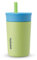 Owala Kids Insulation Stainless Steel Tumbler with Spill Resistant Flexible Straw, Easy to Clean, Kids Water Bottle, Great for Travel, Dishwasher Safe, 12 Oz, Blue and Light Green (Turtley Awesome)