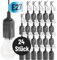 Greate 24x Baufassung E27 Schwarz Mit Schnellverbinder - Lampenfassung Inkl. Zugentlastung - Renovierfassung Max. 60W 250V - Baustellenfassung, LED-Baufassung, Bau-Lampenfassung, Baulampen