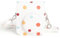 Aisnyho Instant Mini 12 Case for Fuji Instax Mini 12 Camera,PU Leather Protective Case Storage Cover with Shoulder Strap (Colorful Dots)