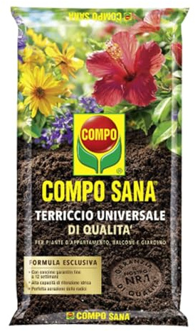 La zappa Terriccio substrato Universale professionale concimato e sterilizzato (50 Lt)