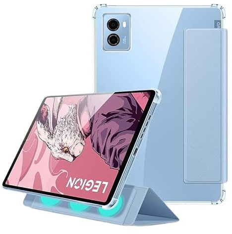 MQVQAUBST Funda magnética Desmontable for Tableta Lenovo Legion Y700 2025 2023 de 8,8 Pulgadas, con Todo Incluido y anticaídas.(Blue,Y700 2023)
