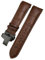 BPBZUTUMDZ 22mm 23mm 24mm Leder Armband Fit for Tissot 1853 Couturier T035 T035627 T035410 Schwarz Braun Uhr Armband werkzeuge(Brown-Black,23mm)