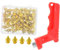 Toyvian Clavos De Atletismo Cortos con Wrench Spikes para Correr y Accesorio Duradero y De