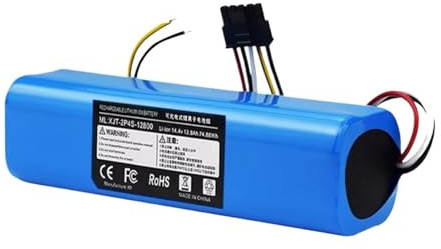 Batería de iones de litio de alta capacidad, compatible con Cecotec, compatible con CONGA, 4090 4490 4690 4590 Robot aspirador 14,4 V 4S2P(5200mAh)