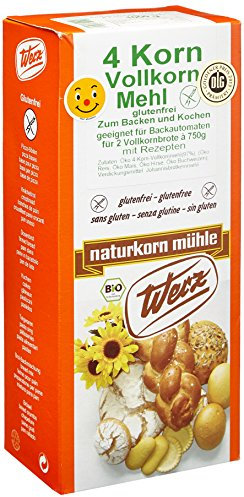Werz 4-Korn Vollkorn Mehl 1kg