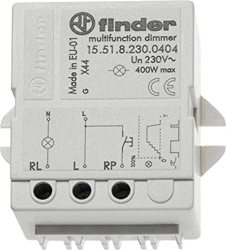 Finder Serie 15 – Interruttore di alimentazione Uccidi dimmer elettrico 230 V 400 W
