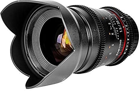 Samyang Obiettivo V-DSLR 35mm T/1,5 AS IF UMC per Pentax, Nero