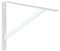 Gedotec Schwerlastwinkel ATHENA 1 Stück Regalwinkel I Tiefe 300 mm I Schwerlastkonsole Weiß I Wandhalterung Regal Tragkraft 300 kg I Winkel Metall massiv | Regalträger | Wandmontage Konsole
