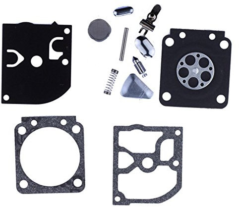 YOFMOO Kit de reconstruction de carburateur compatible avec Zama RB-40 RB-85 Stihl BR106 BT106 FS36 FS40 FS44 FS45 FS75 FS80 FS85 FS106 FS108 FS120 FS200 FS250 FS300 FS350 FS400 FS450 FH75 FC75 HT75