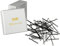 HAARallerliebst 50 Mini Haarnadeln - 3,4 cm klein Bobby Pins - schwarz für dunkle Haare – Haarklemmen Damen & Hair Pins in weisser Box - Perfekte Haarnadel für Styling & Halt