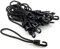 25 Stück Spanngummis schwarz, 15, 20 oder 25 cm lang, 4 mm Durchmesser 15 cm