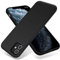 OTOFLY Compatible with iPhone 11 Case,ultra slim fit iPhone case liquid silicone gel cover with full body protection anti-scratch shockproof case,Black