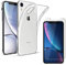 Little Boutik Coque Silicone Transparente + Verre Trempe pour iPhone XR