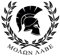 Black Box car Sticker 18CM * 16.6CM Molon Labe Krieger Sparta Personaily Abziehbild-Vinyl-Auto-Aufkleber Schwarz/Silber Black Box car Sticker (Color Name : Black)
