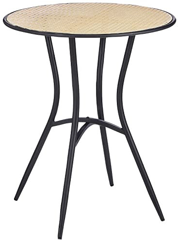 Pflanzen Kölle Tisch 'Jaylee', schwarz/Gold, H 69 x Ø 60 cm