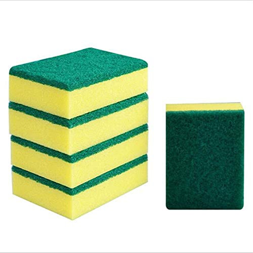 WERWER Pinceles de Esponja Frote de Doble Lado Toallas Limpiando Pasteles de Esponja de Esponja para ollas Diseños de Plato Limpieza Esponja Herramientas de Cocina