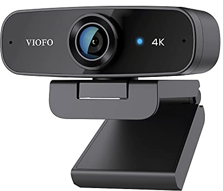 VIOFO 4K UHD Webcam, Ultra Webcam with Microphone speaker, Computer Streaming Web Camera, USB mini Webcams for MAC Desktop Laptop PC Video Calling Recording Gaming Conferencing, Zoom Skype FaceTime