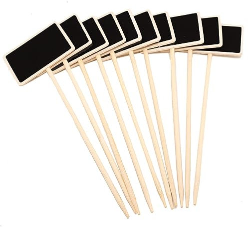 Operitacx Hochzeitstafel 10st Ovale Tafel Mini Mini-holztafel Hochzeit Hölzern Dekorationen Mini-Tafel