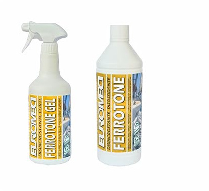 Klovoo Kit Te – Reinigung und Reinigung Gelcoat, Glasfaser – Schmutz, Schlieren, Rost – für Boot, Schlauchboot, Fiberglas, Gelcoat (Rostentferner)