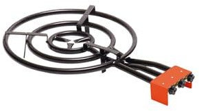Quemador de gas triple Ø600mm para paelleras de Ø260mm a Ø800mm