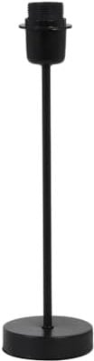 Tischleuchte Matt Schwarz Tischlampe 38cm Höhe