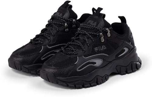 FILA Damen RAY Tracer TR2 wmn Sneaker, Black-Black, 38 EU