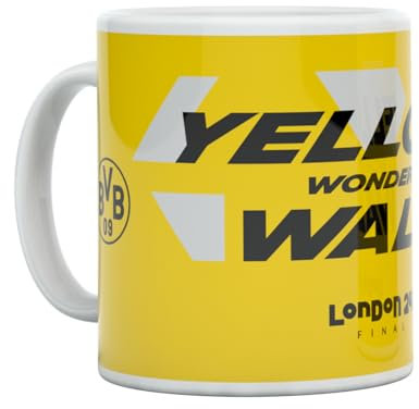 Borussia Dortmund BVB Yellow Wonder Wall CL FInale Tasse