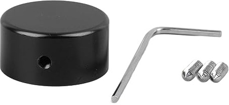 Aluminium-Gitarren-Effektpedal-Topper. Pedale aus Hochwertigem Aluminiummaterial. Effektpedal-Topper für die Meisten Fußschalter mit Standard-Hebelkörpern. (BLACK)
