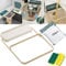 1/2 Pack Meshmate Waste Rack Sink, Foldable Food Catcher & Corner Basket for Kitchen Sink – Suction Cup Filter Holder & Disposable Sink Net Strainer with 100 Pcs Mesh Bags (White)