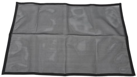 BESPORTBLE Cheminée Avec Ruban Adhésif Panneau De Protection Pvc Rideau De Foyer Noir Pare-étincelles Pour Escaliers Et Entrées