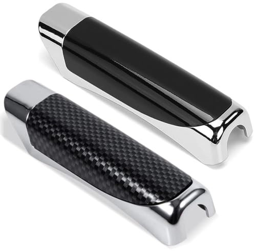 CULEO Empuñaduras para frenos de mano,2 piezas de cubiertas protectoras decorativas para freno de mano de automóvil, funcionamiento suave y flexible