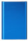 Hard disk esterno portatile USB 3.0 da 1 TB, 6,3 cm, alloggiamento compatto in metallo, trasferimento dati ad alta velocità, blu, per PC e laptop