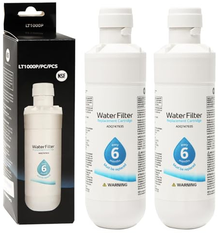 Kühlschrank Wasserfilter Ersatz für Kenmore9980,LT1000p Austauschbarer KühlschrankWasserfilter Ersatz,Refrigerator Water Filter fur Kuehlschranks,Geruchsfilter Ersatzteil für Luftnetz(2stück)