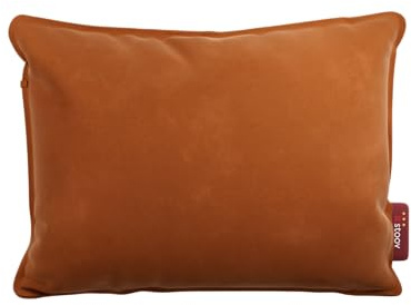 Stoov Wärmekissen - Kabellos & Wiederaufladbar - 4 bis 6,5 Std. - Ploov | Infrarotwärme - Wärmekissen - Drei Wärmelevel - Mit automatischer Abschaltung - 45 x 60 cm - Terracotta Orange